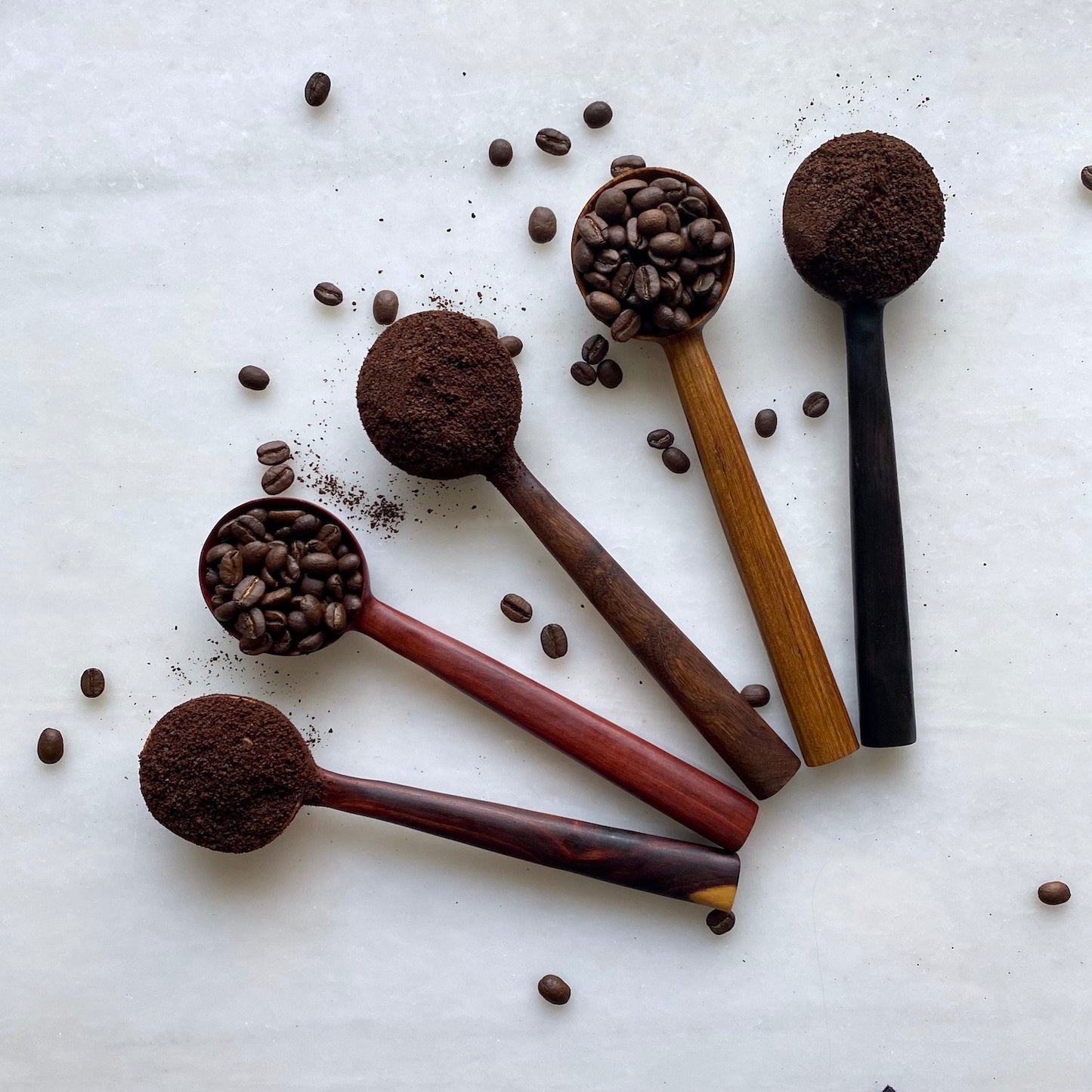 Wooden Coffee Scoops