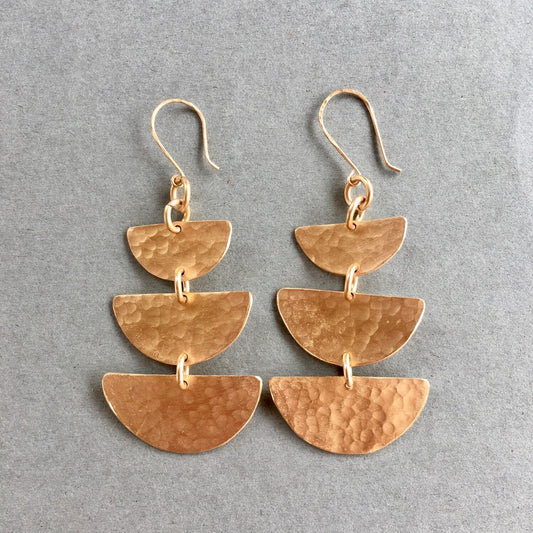 Golden Night Earrings